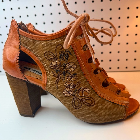 Not Rated Women's Fleura Dress Pump Floral Embroidered Heels Boho Summer Size 8 - Picture 1 of 16